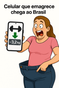 📱💪 CELULAR QUE EMAGRECE CHEGA AO BRASIL E PROMETE ACABAR COM AS ACADEMIAS 😳🔥🏋️