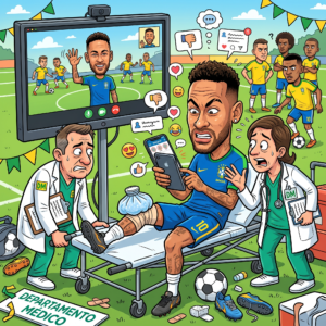 NEYMAR VIRA PRIMEIRO CONVOCADO EM REGIME HÍBRIDO E CBF ESTUDA ESCALA 3X2: TRÊS DIAS NO DM, DOIS NO INSTAGRAM